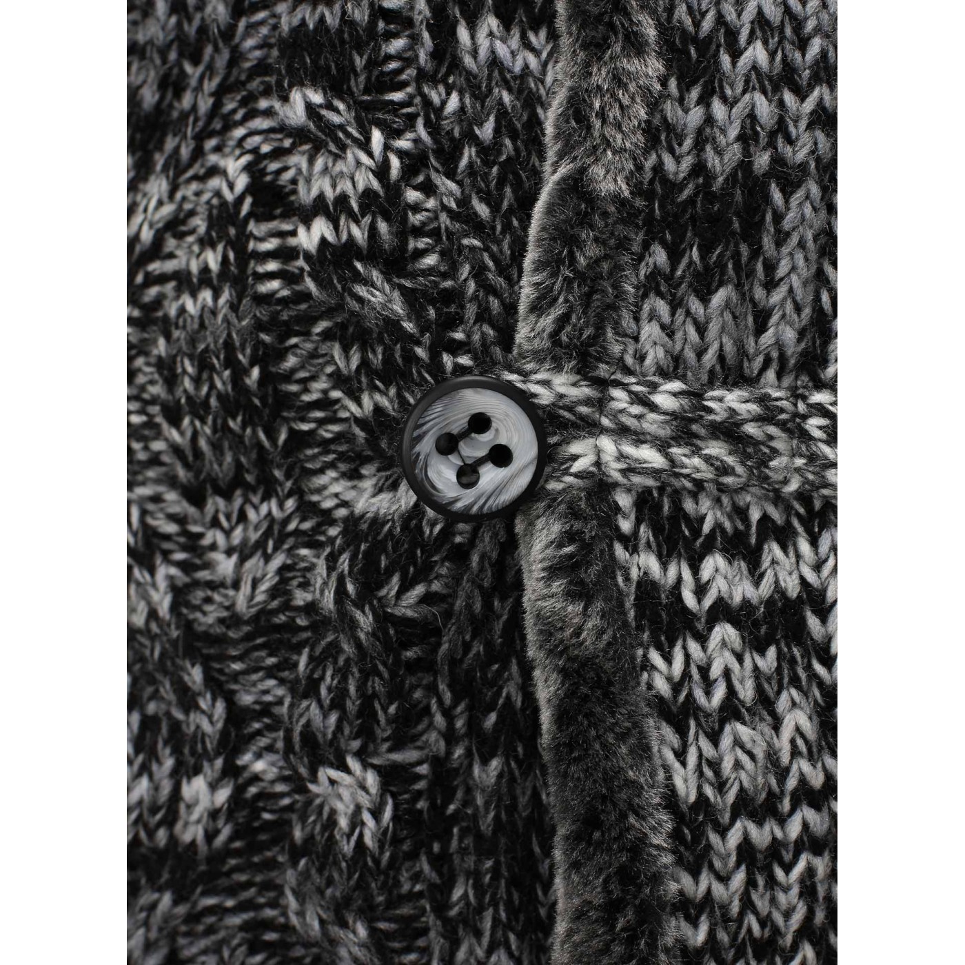 Kurtka-kardigan męski Carisma Black 7344 – ODZIEŻ Kurtka-kardigan męski Carisma Black 7344 – ODZIEŻ