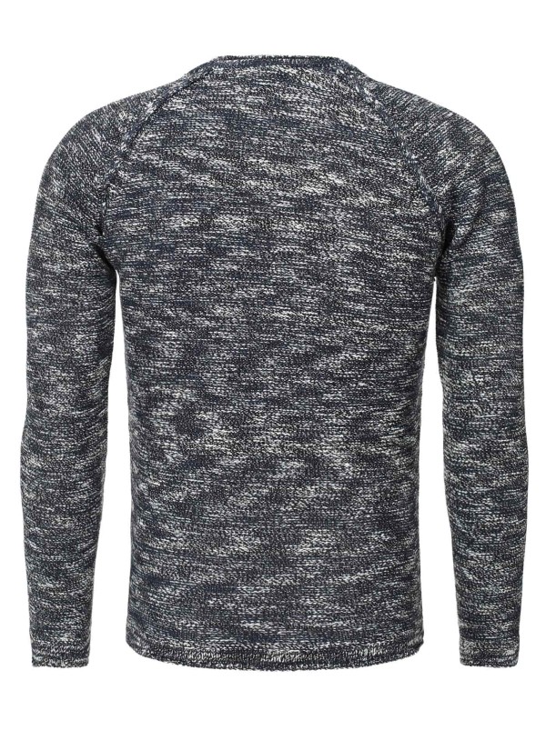 Męski sweter dzianinowy Carisma granatowy 7425 – BLACK FRIDAY — fotografia 2