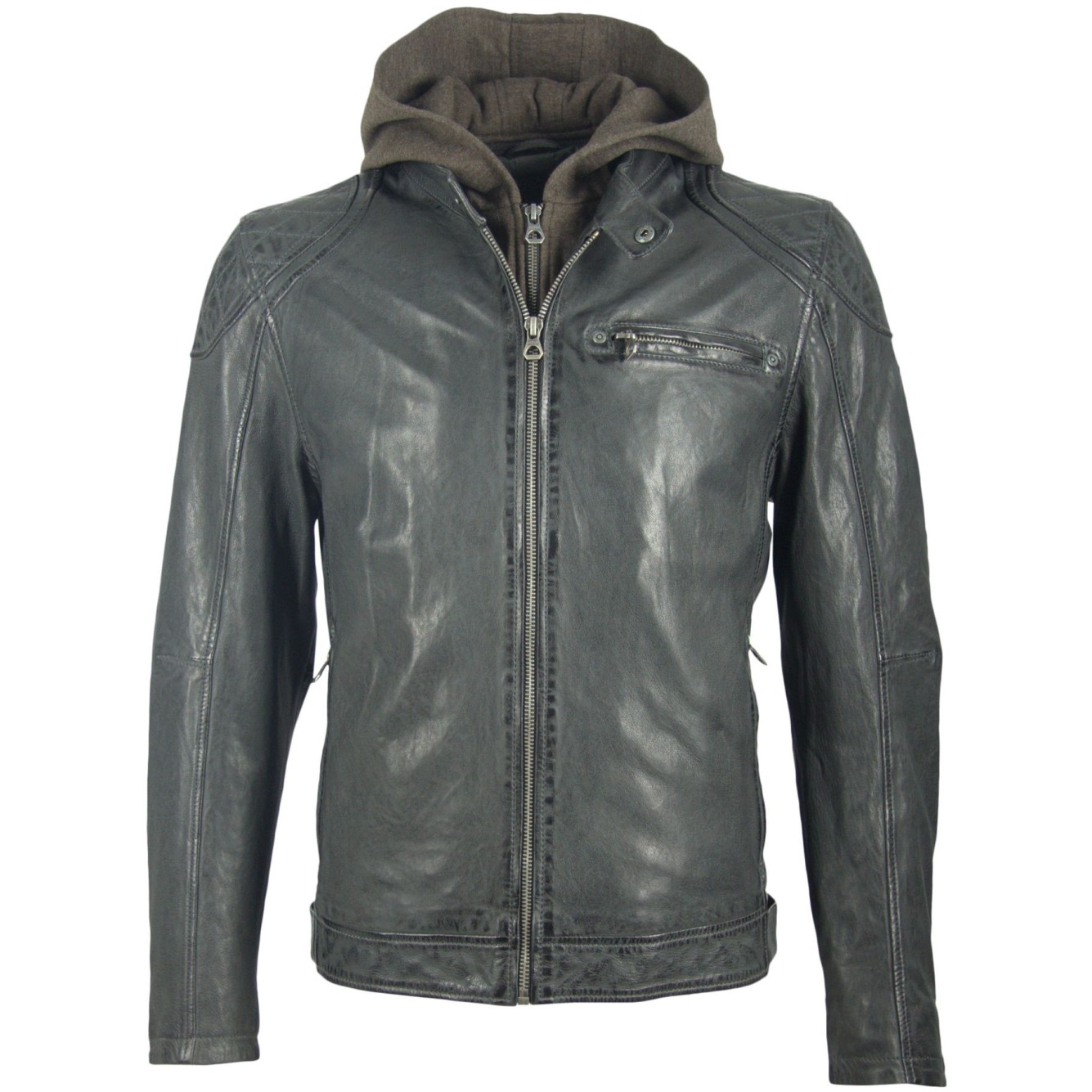 Męska kurtka skórzana Gipsy Graphite Alek 2 S19 LABRIV – ODZIEŻ Męska kurtka skórzana Gipsy Graphite Alek 2 S19 LABRIV – ODZIEŻ