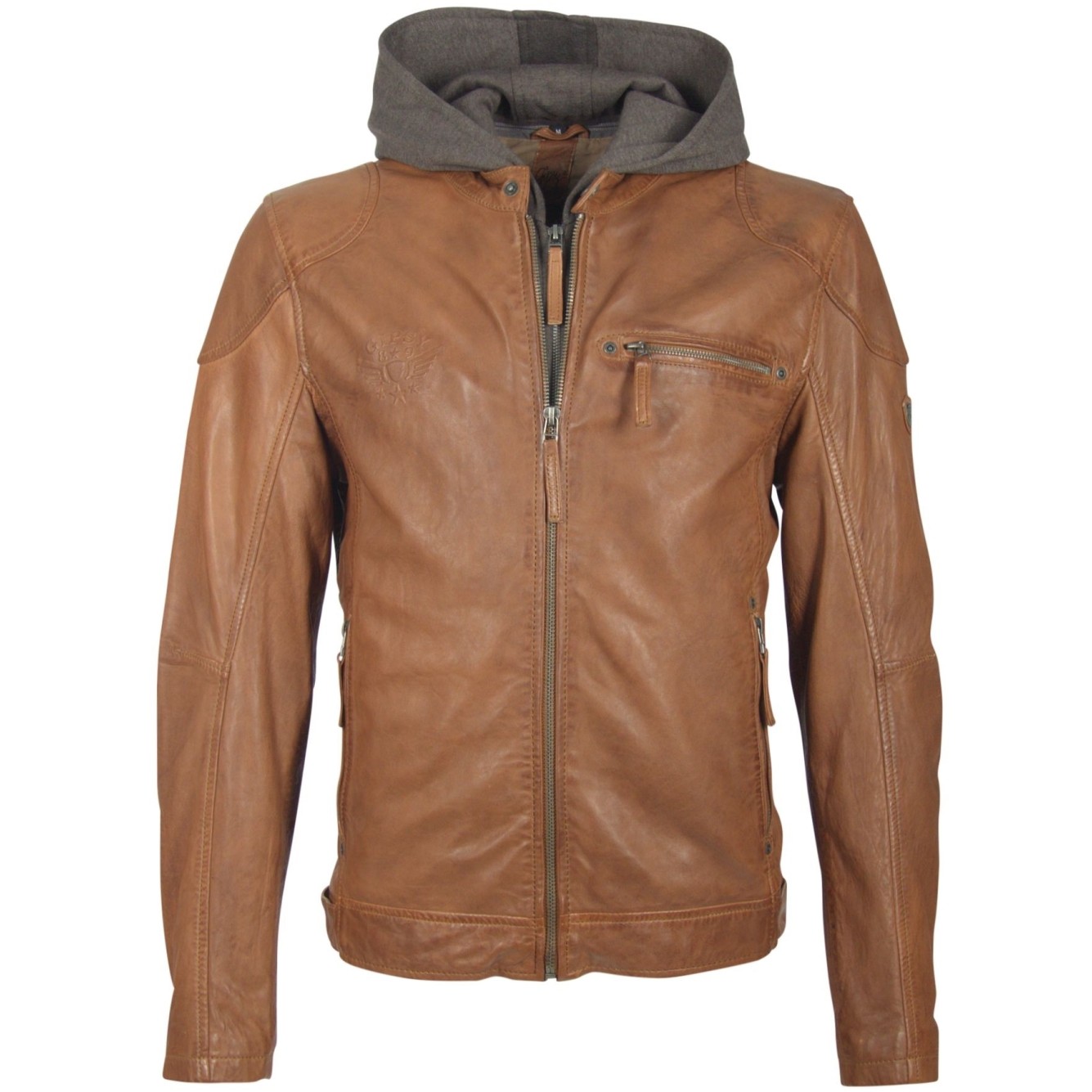 Męska kurtka skórzana Gipsy Cognac Alek 3 PN NSLV – ODZIEŻ