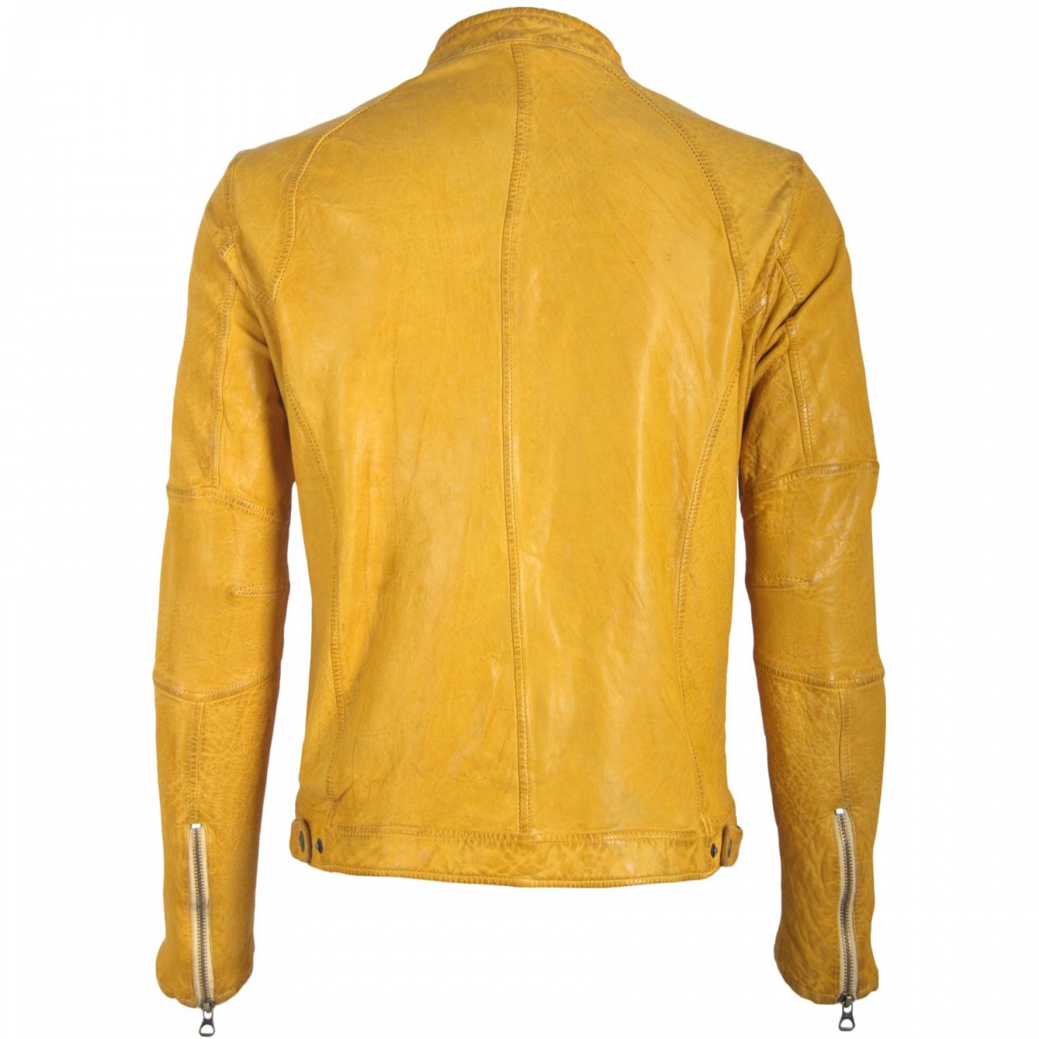 Męska kurtka skórzana Gipsy Yellow Beat S19 SF NZROV – BLACK FRIDAY