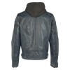 Męska kurtka skórzana Gipsy Niebieska Biko W09 LACRUV – BLACK FRIDAY