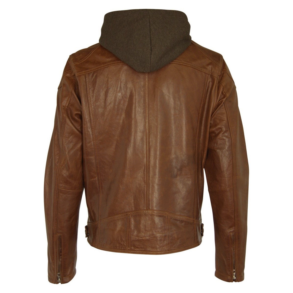 Męska kurtka skórzana Gipsy Vintage Brown Biko W09 LACRUV – ODZIEŻ