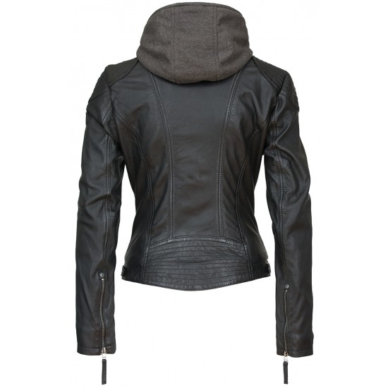 Damska oryginalna skórzana kurtka Gipsy Czarna Cacey Damska oryginalna skórzana kurtka Gipsy Czarna Cacey