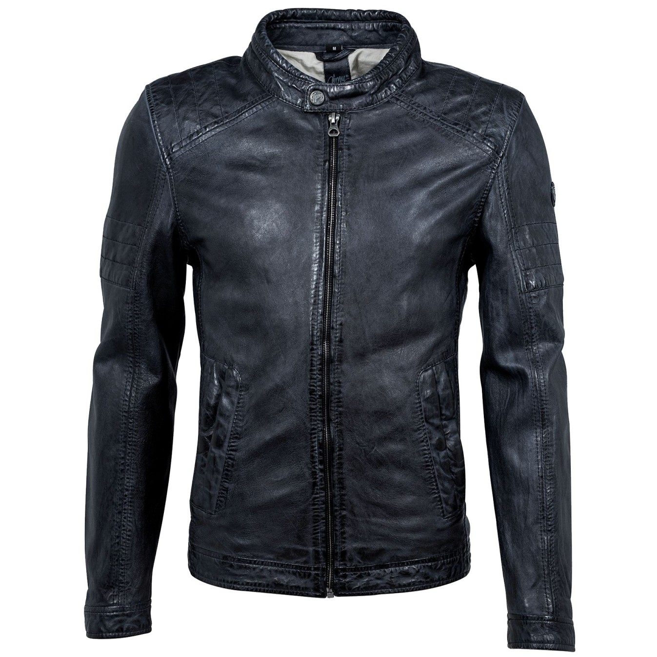 Męska kurtka z prawdziwej skóry Gipsy Black Cave SF W18 LANOV – ODZIEŻ Męska kurtka z prawdziwej skóry Gipsy Black Cave SF W18 LANOV – ODZIEŻ