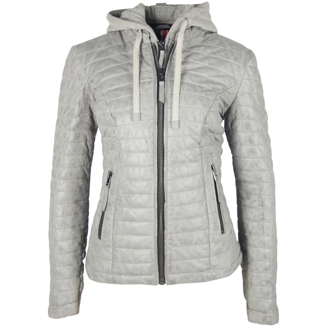 Damska kurtka skórzana Gipsy Drifty Gray LNBV W – ODZIEŻ