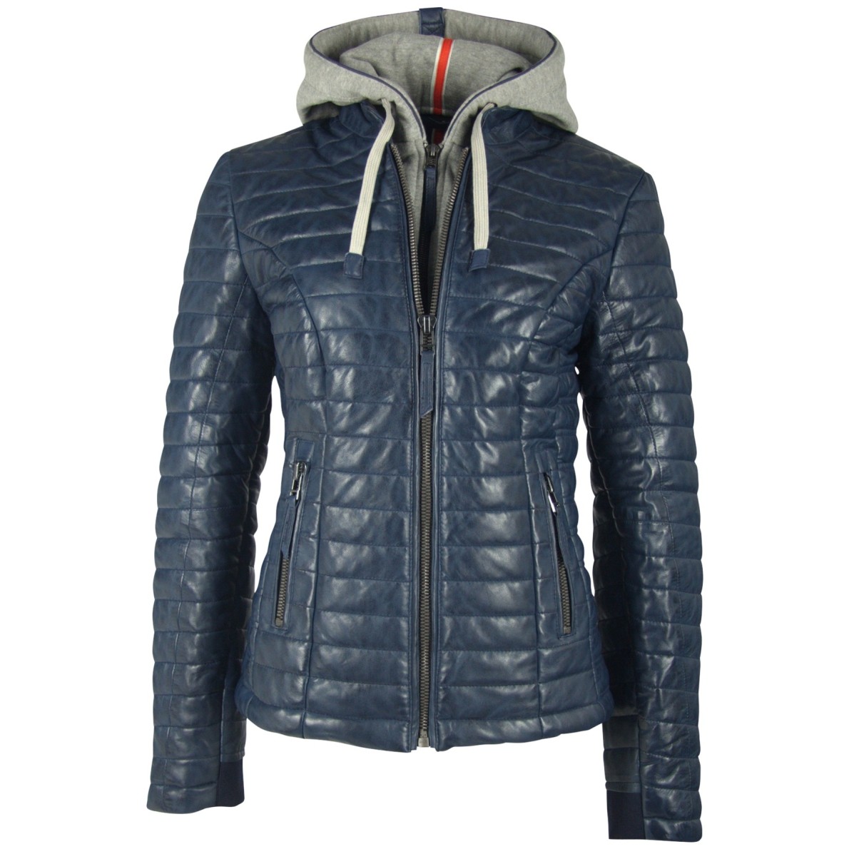 Damska kurtka skórzana Gipsy Navy Drifty LNBV W – ODZIEŻ Damska kurtka skórzana Gipsy Navy Drifty LNBV W – ODZIEŻ