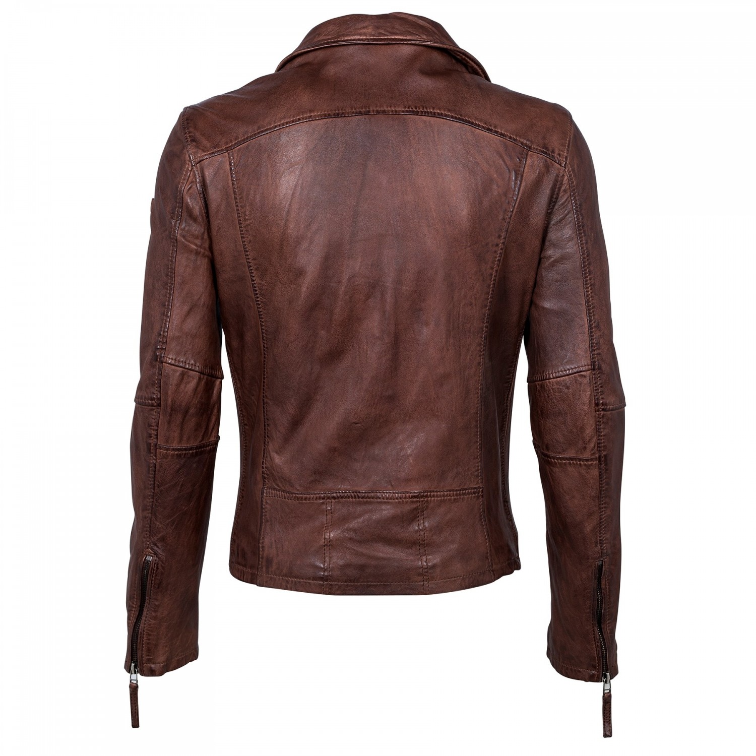 Męska kurtka z prawdziwej skóry Gipsy Chestnut Edison W18 SF LANOV – ODZIEŻ