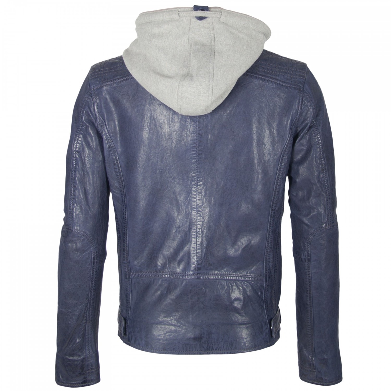 Męska kurtka skórzana Gipsy Navy Fog 2 NSLVW – ODZIEŻ Męska kurtka skórzana Gipsy Navy Fog 2 NSLVW – ODZIEŻ