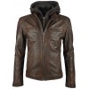 Męska kurtka skórzana Gipsy Fog Brown LANTV – BLACK FRIDAY