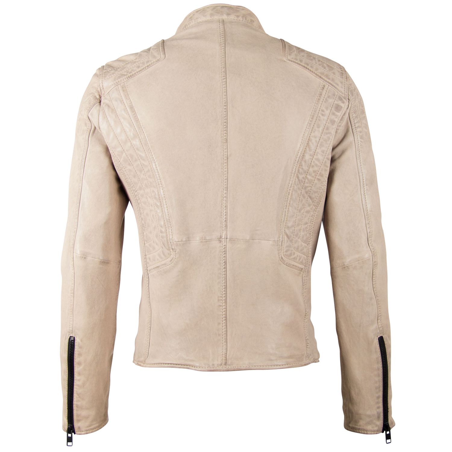 Męska skórzana kurtka Gipsy Off White G2BArim SF LATARV – ODZIEŻ Męska skórzana kurtka Gipsy Off White G2BArim SF LATARV – ODZIEŻ
