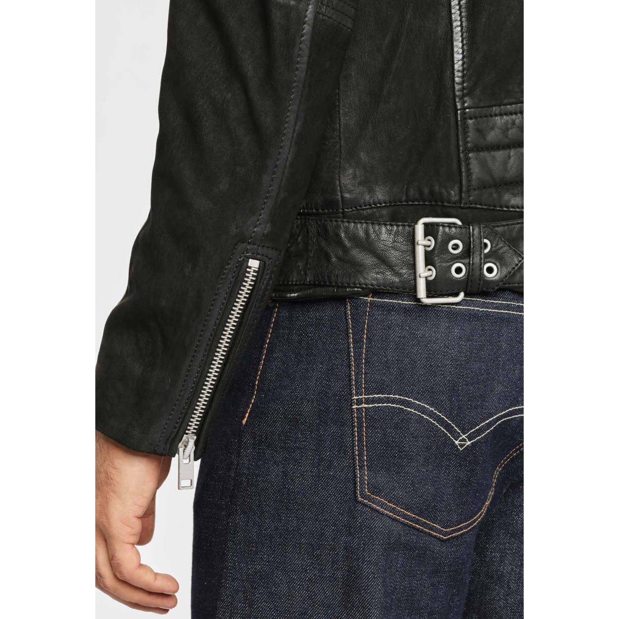 Męska skórzana kurtka Gipsy Czarna G2BKryn SF LCOUNTV – BLACK FRIDAY Męska skórzana kurtka Gipsy Czarna G2BKryn SF LCOUNTV – BLACK FRIDAY