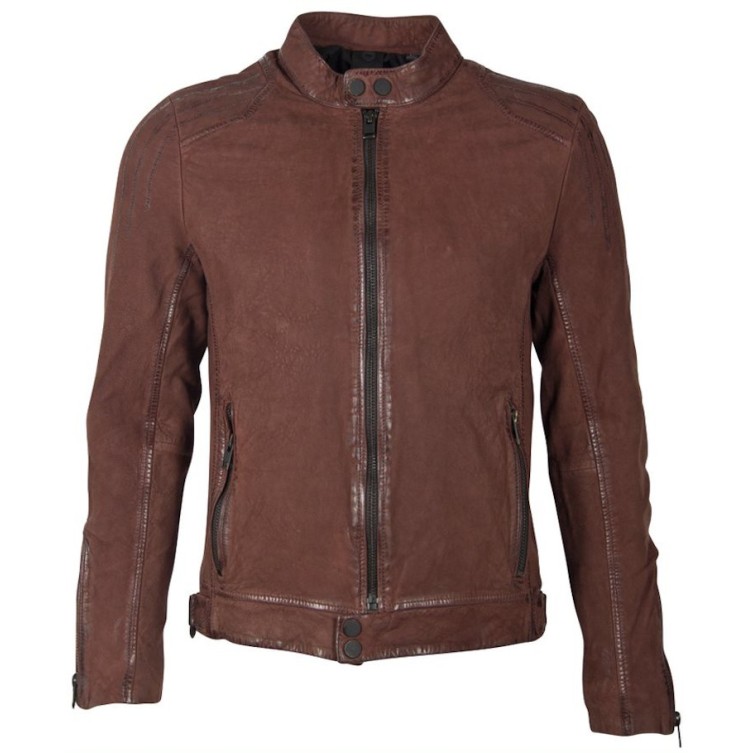 Męska skórzana kurtka Gipsy Chestnut G2MShion SF LCOUNTV – ODZIEŻ