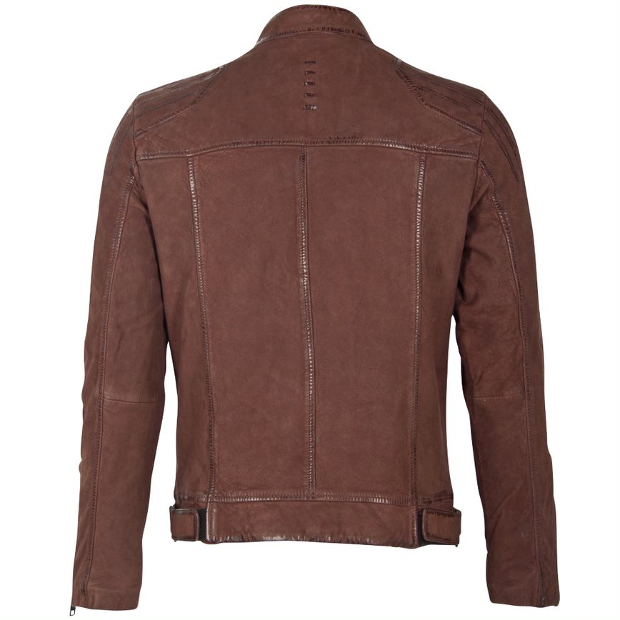 Męska skórzana kurtka Gipsy Chestnut G2MShion SF LCOUNTV – ODZIEŻ