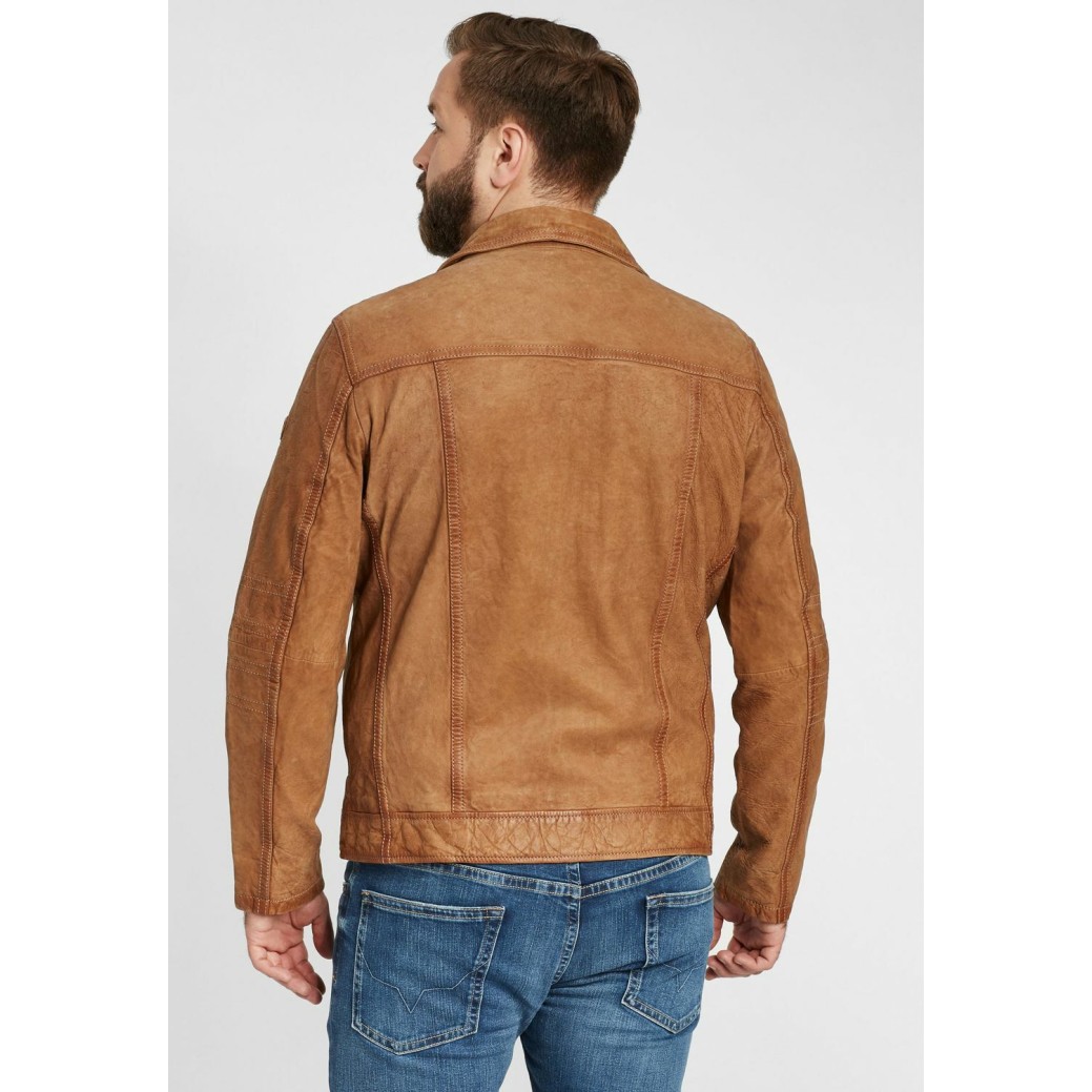 Męska skórzana kurtka Gipsy Cognac GBBlunt CF LNUV – ODZIEŻ