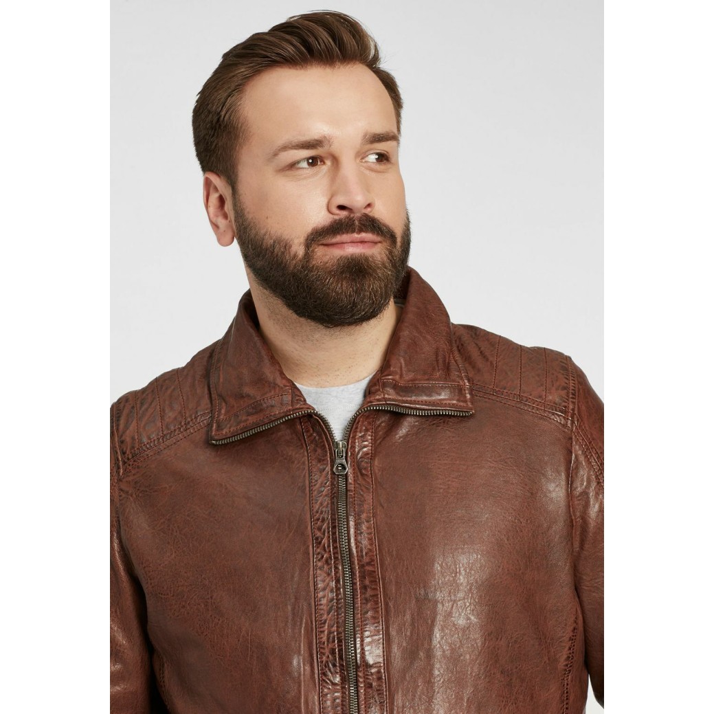 Męska skórzana kurtka Gipsy Chestnut GBCairo CF LAORV – ODZIEŻ Męska skórzana kurtka Gipsy Chestnut GBCairo CF LAORV – ODZIEŻ