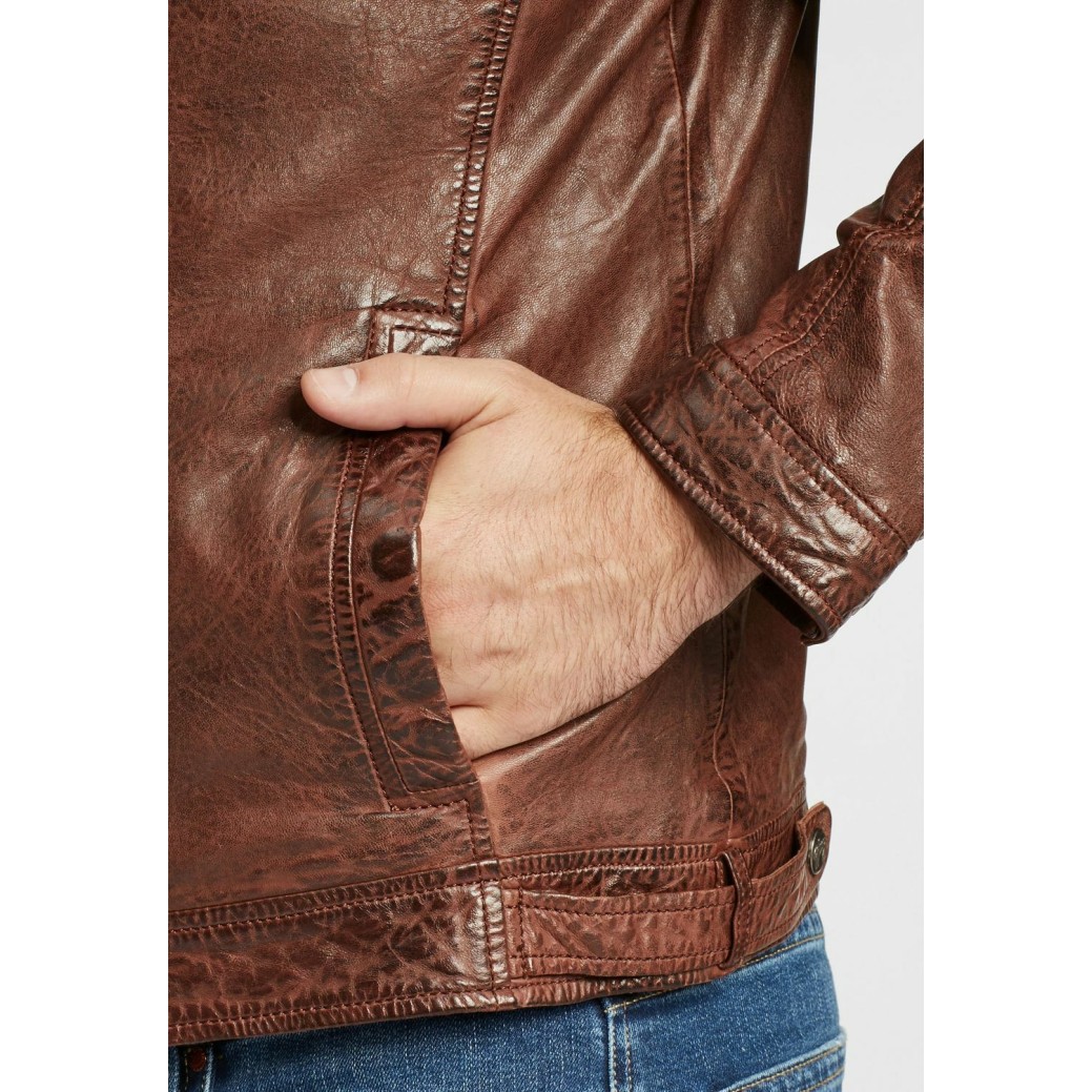 Męska skórzana kurtka Gipsy Chestnut GBCairo CF LAORV – ODZIEŻ Męska skórzana kurtka Gipsy Chestnut GBCairo CF LAORV – ODZIEŻ