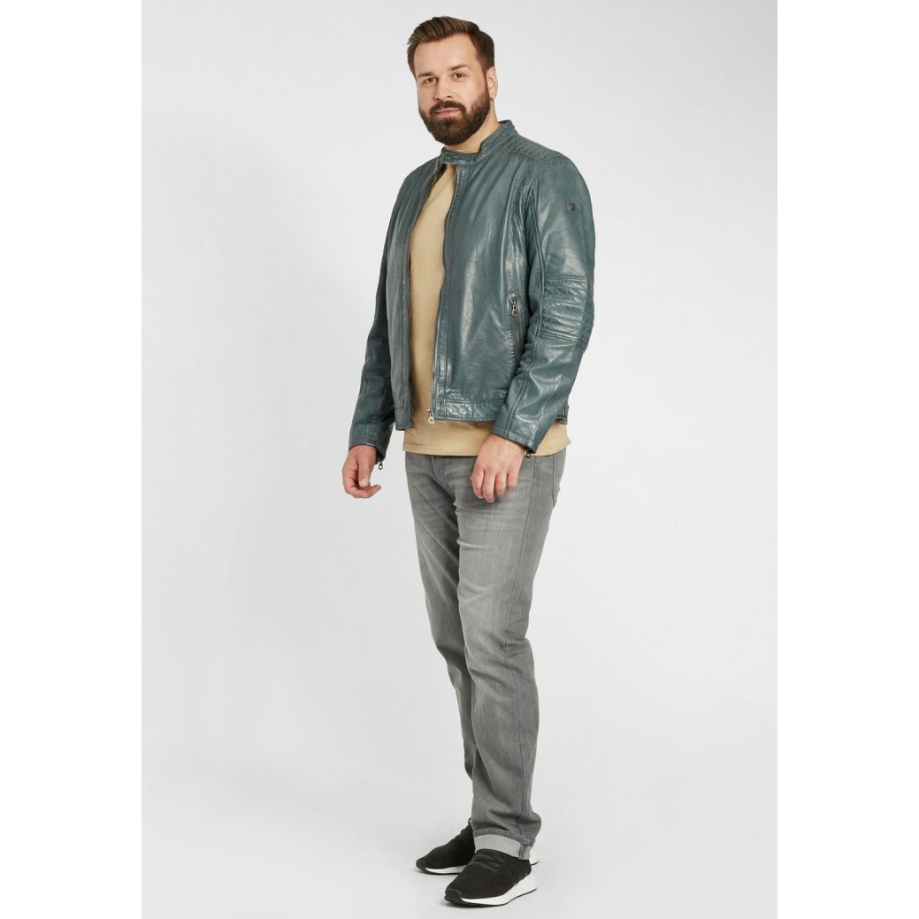 Męska skórzana kurtka Gipsy Denim Blue GBDavin – ODZIEŻ Męska skórzana kurtka Gipsy Denim Blue GBDavin – ODZIEŻ