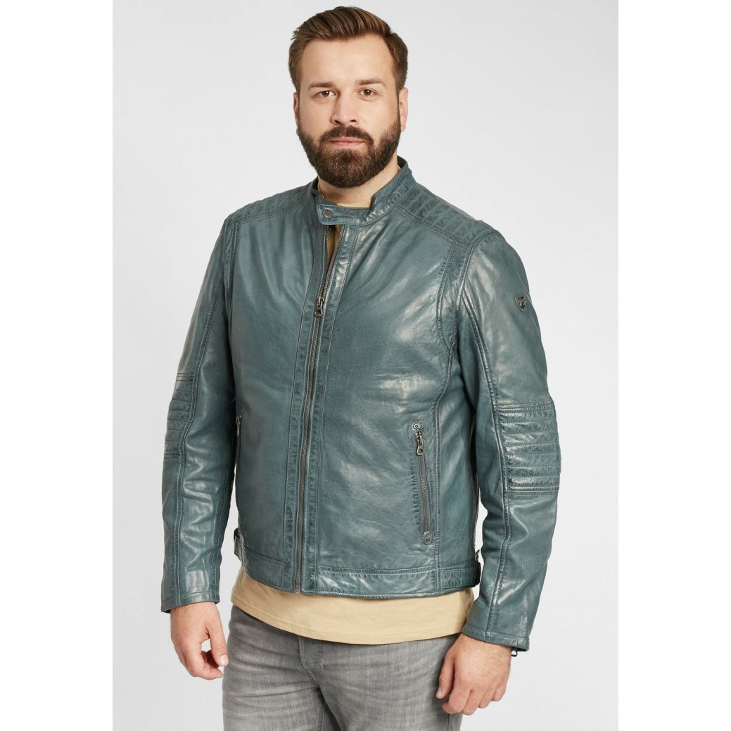 Męska skórzana kurtka Gipsy Denim Blue GBDavin – ODZIEŻ Męska skórzana kurtka Gipsy Denim Blue GBDavin – ODZIEŻ