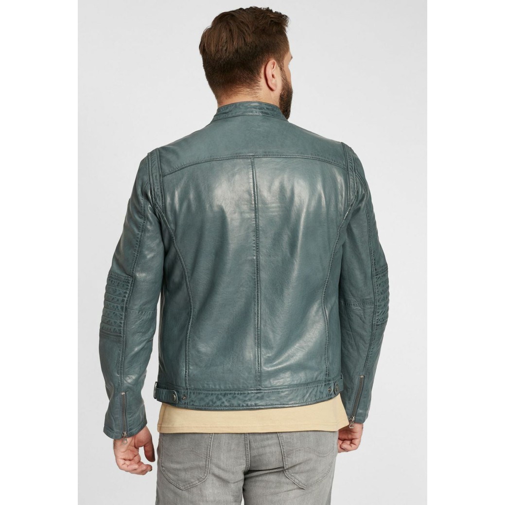 Męska skórzana kurtka Gipsy Denim Blue GBDavin – ODZIEŻ Męska skórzana kurtka Gipsy Denim Blue GBDavin – ODZIEŻ