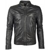 Męska skórzana kurtka Gipsy Czarna GBDerry Big Sizes - readytowear