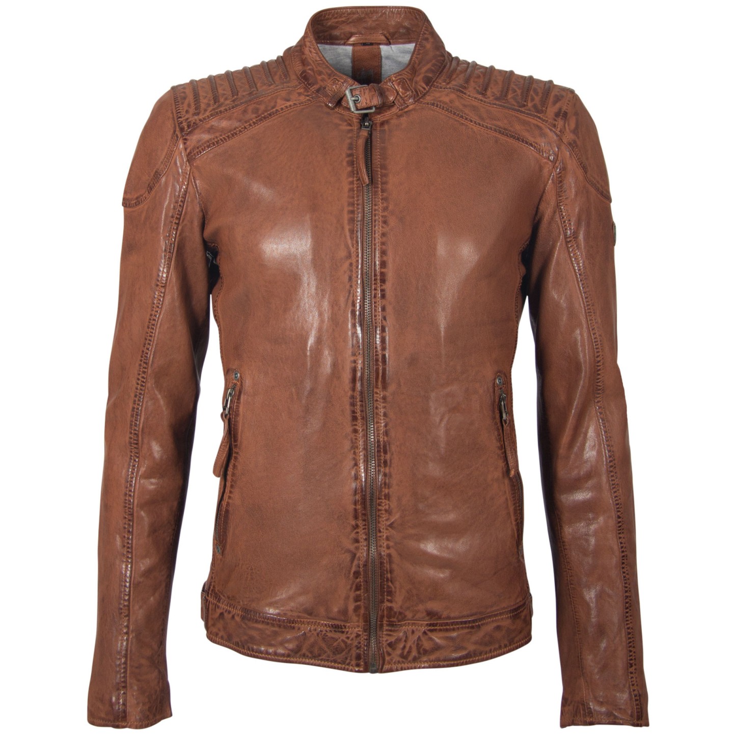 Męska kurtka skórzana Gipsy Cognac GBGambler SF LVTW – ODZIEŻ
