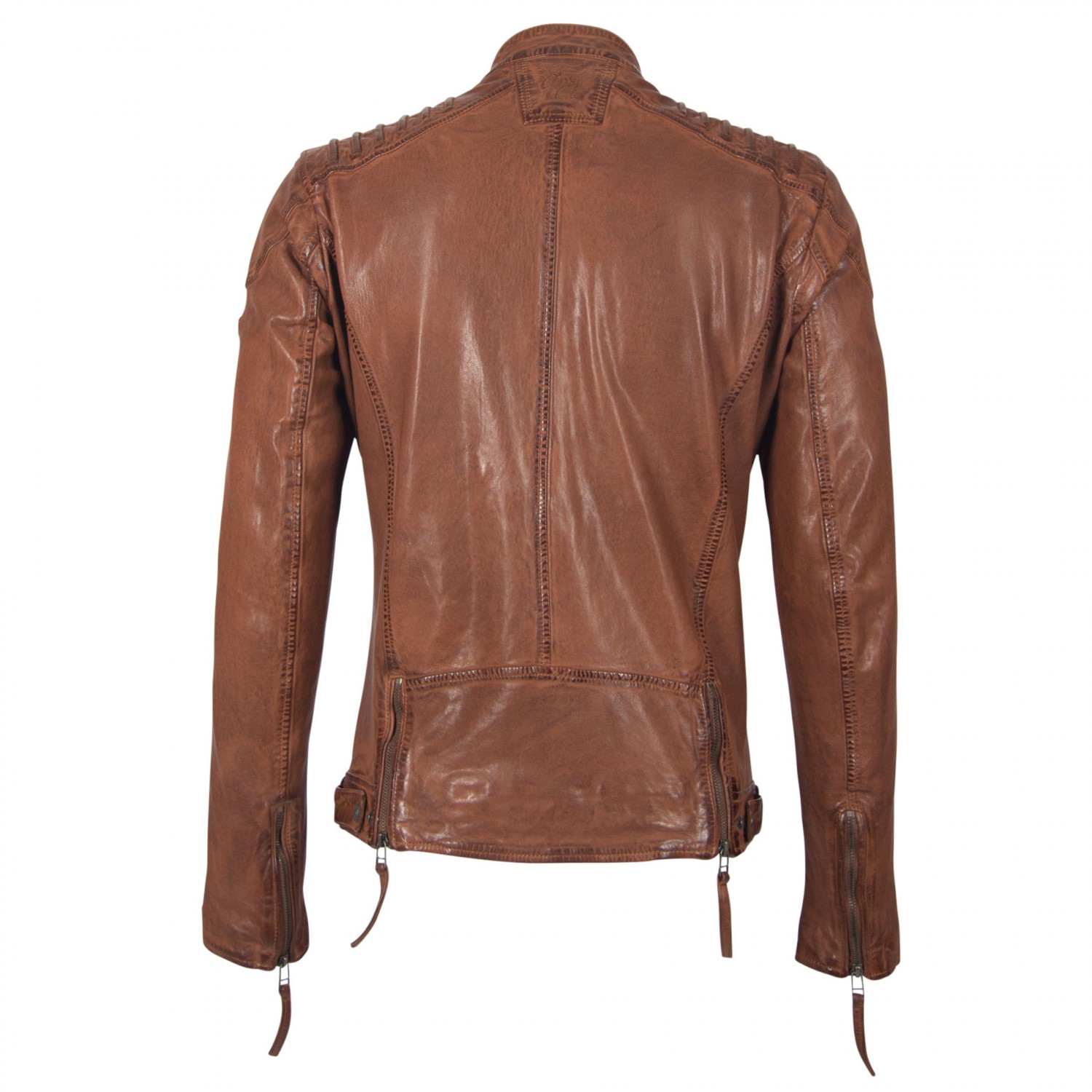 Męska kurtka skórzana Gipsy Cognac GBGambler SF LVTW – ODZIEŻ