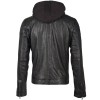 Męska kurtka skórzana Gipsy Czarna GBGorey 2 LASANV – BLACK FRIDAY