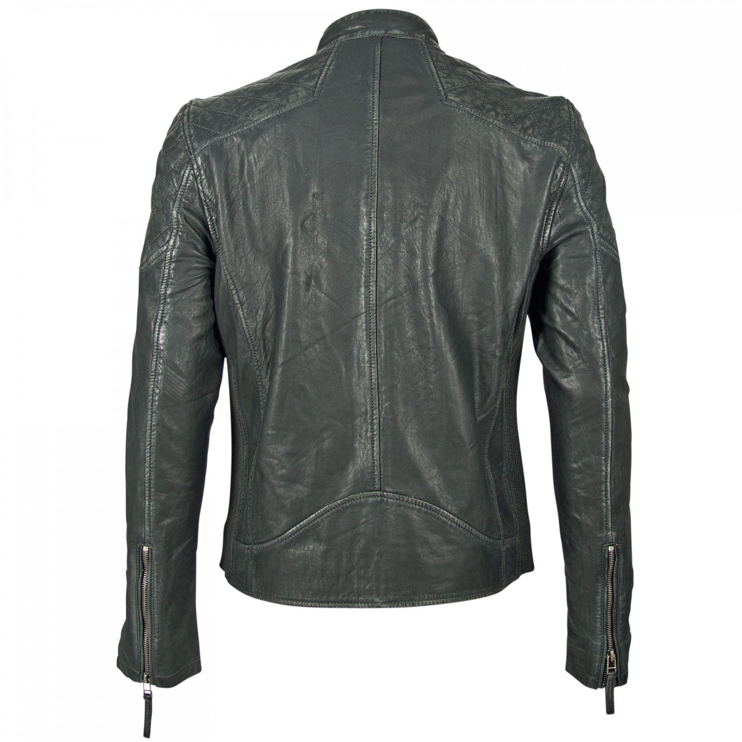 Męska kurtka skórzana Gipsy Antracyt GBHagan SF LAVEG – ODZIEŻ