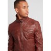 Męska skórzana kurtka Gipsy Ciemny koniak GBLenno SF NSLVV – ODZIEŻ Męska skórzana kurtka Gipsy Ciemny koniak GBLenno SF NSLVV – ODZIEŻ