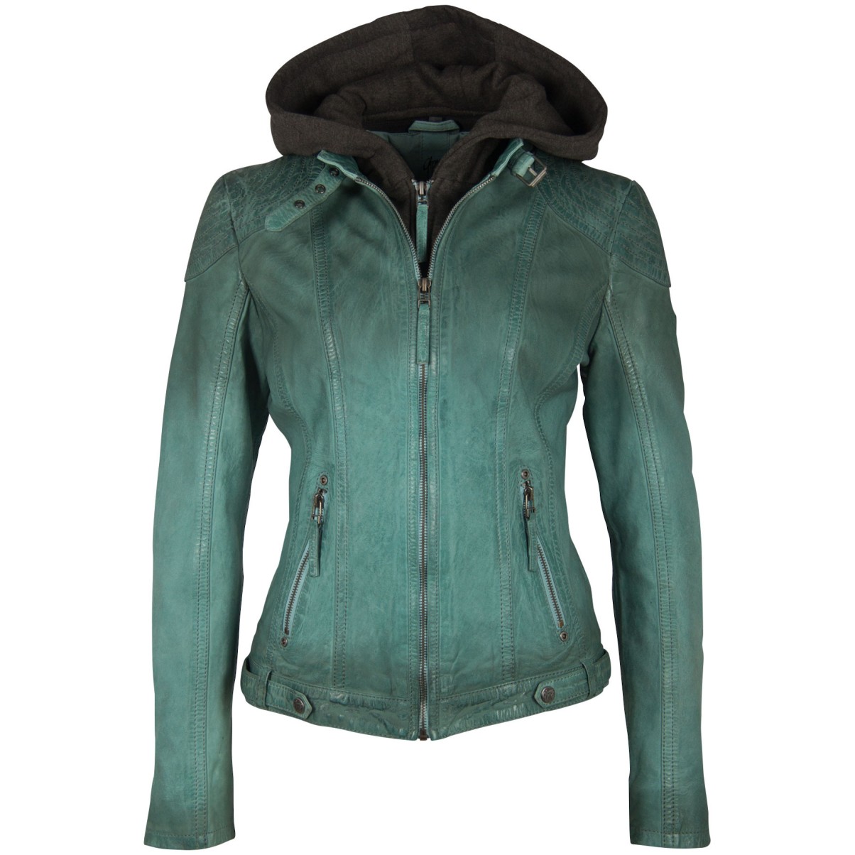 Kurtka skórzana damska Gipsy Turquoise GGCascha LAMOV – BLACK FRIDAY Kurtka skórzana damska Gipsy Turquoise GGCascha LAMOV – BLACK FRIDAY