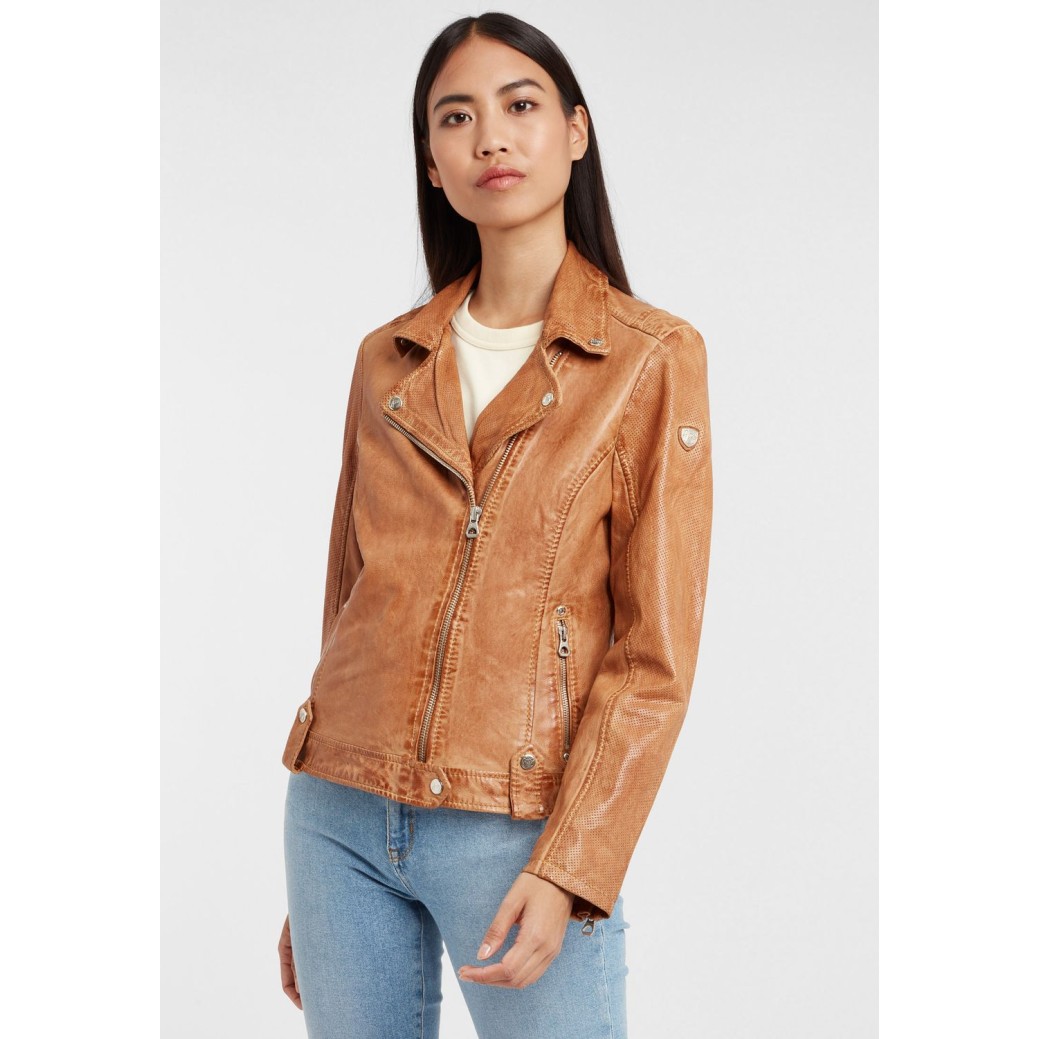 Kurtka skórzana damska Gipsy Camel GGFavour S21 LAMAXV – ODZIEŻ