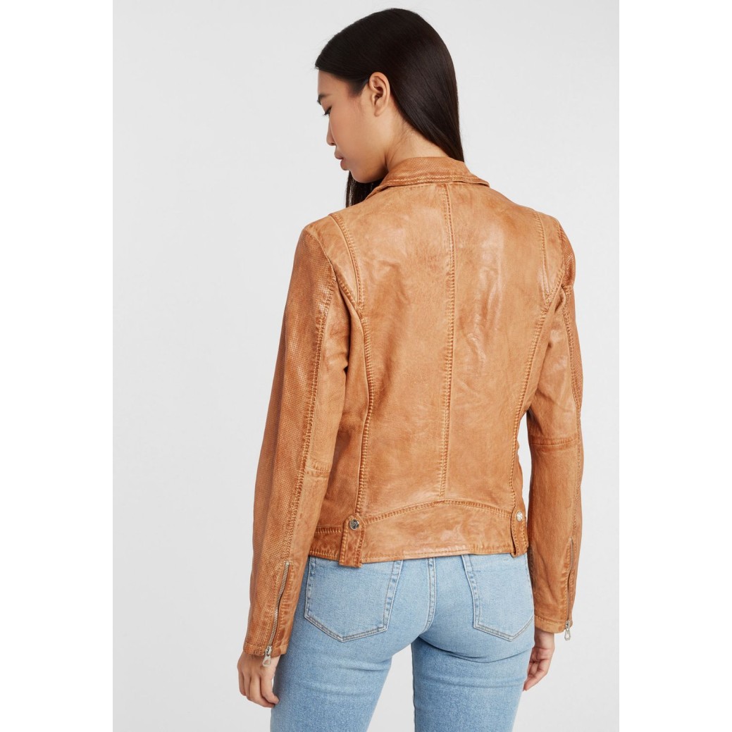 Kurtka skórzana damska Gipsy Camel GGFavour S21 LAMAXV – ODZIEŻ