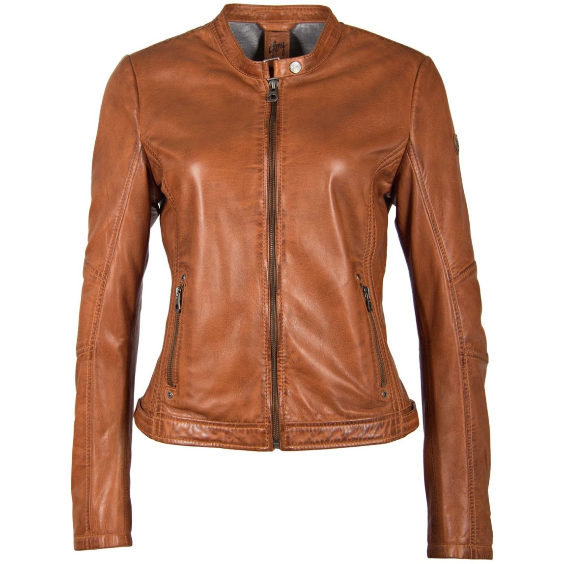 Kurtka skórzana damska Gipsy Cognac GGMieke 2 NSLV – ODZIEŻ Kurtka skórzana damska Gipsy Cognac GGMieke 2 NSLV – ODZIEŻ