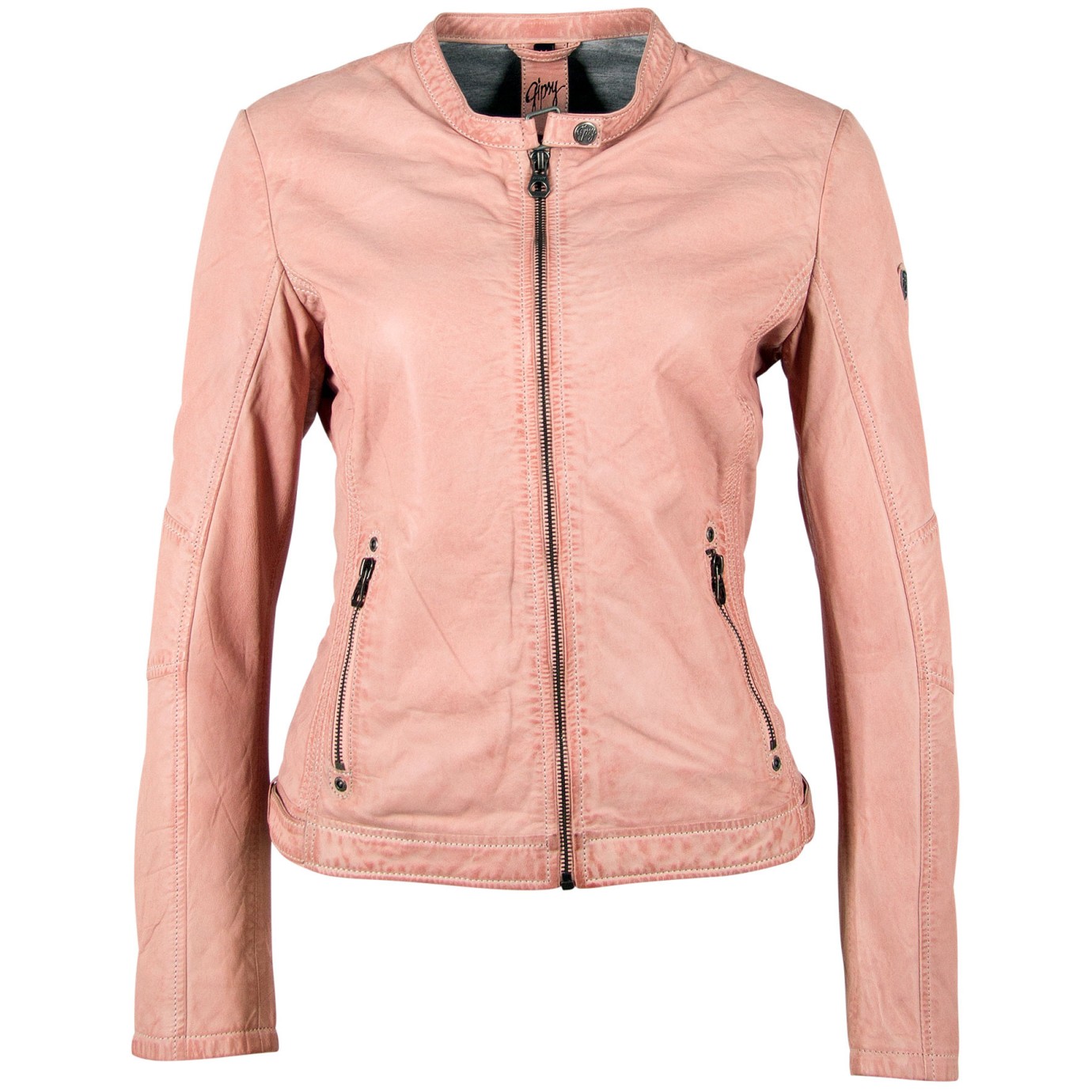 Damska kurtka skórzana Gipsy Pale Pink GGMieke 2 NSLV – ODZIEŻ Damska kurtka skórzana Gipsy Pale Pink GGMieke 2 NSLV – ODZIEŻ