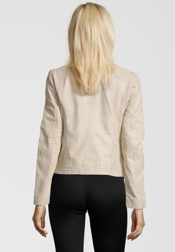 Kurtka skórzana damska Gipsy Off White GGNidel LAMAS – BLACK FRIDAY — fotografia 5