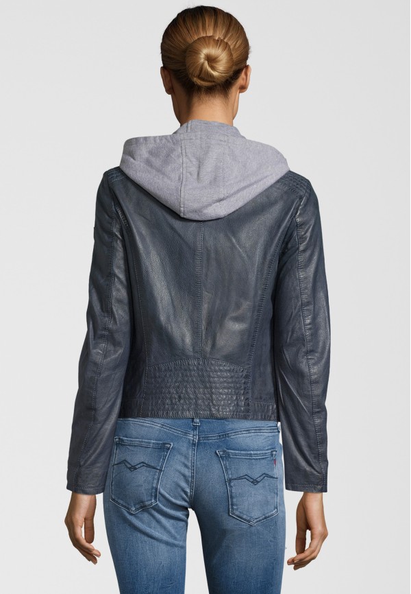 Kurtka skórzana damska Gipsy Denim Blue GGTalida LAMAS – ODZIEŻ — fotografia 5