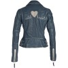 Damska kurtka skórzana Gipsy Denim Blue GGWildheart LABAGV – ODZIEŻ