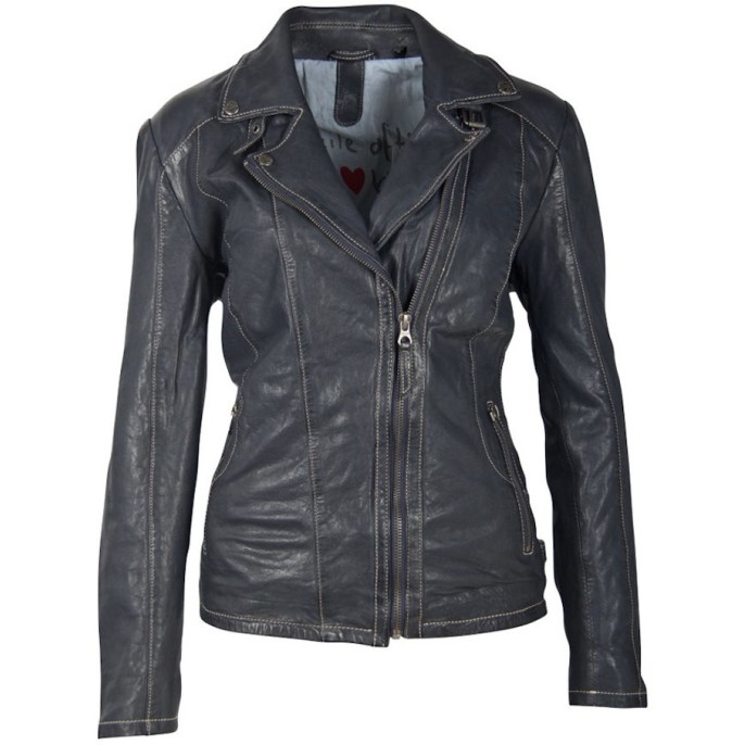 Kurtka skórzana damska Gipsy Denim Blue GWRozy CF NSLONTV – ODZIEŻ Kurtka skórzana damska Gipsy Denim Blue GWRozy CF NSLONTV – ODZIEŻ