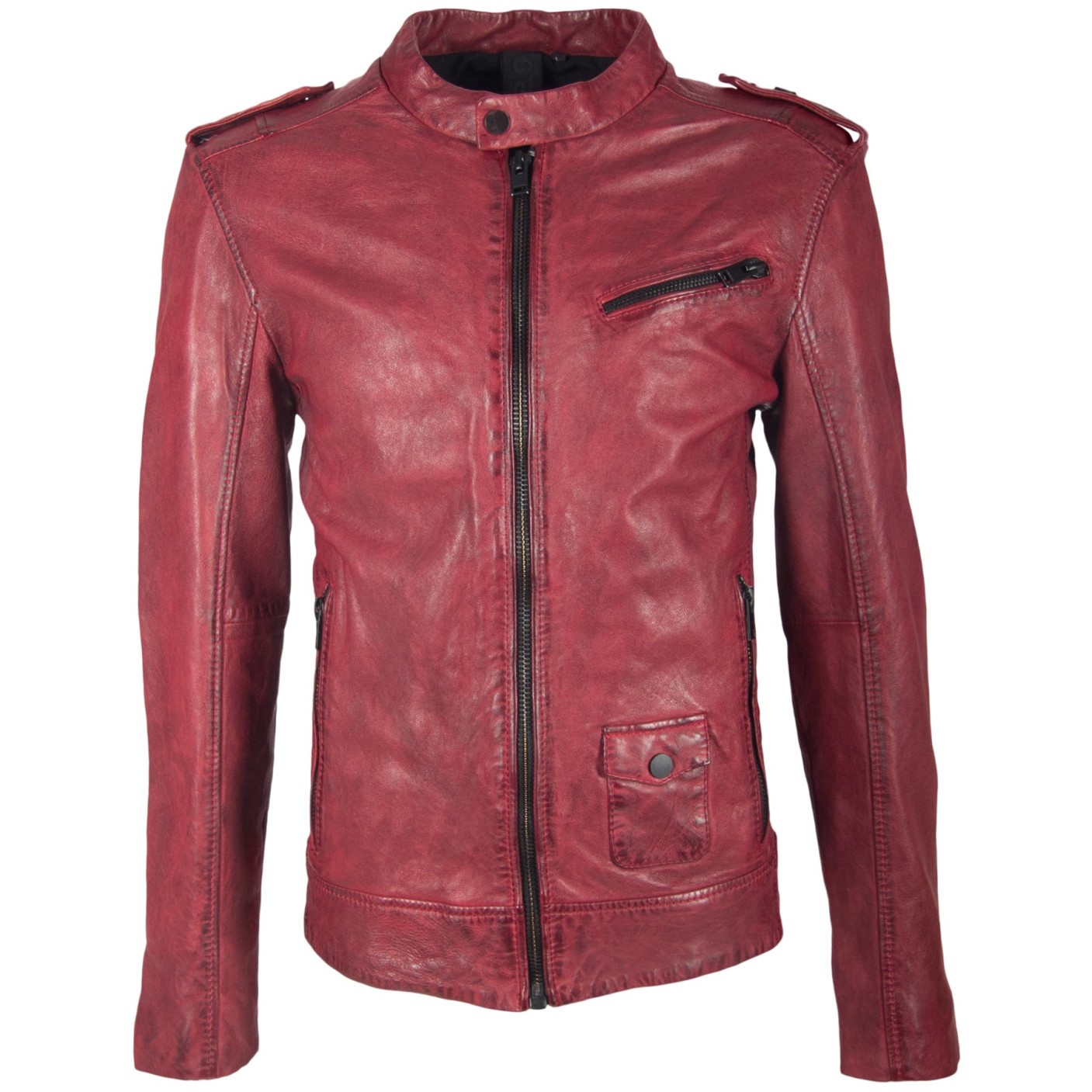 Męska kurtka skórzana Gipsy Red Keran SF LADAV – ODZIEŻ Męska kurtka skórzana Gipsy Red Keran SF LADAV – ODZIEŻ