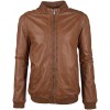 Męska kurtka skórzana Gipsy Cognac Brown S20 LGARYV – ODZIEŻ Męska kurtka skórzana Gipsy Cognac Brown S20 LGARYV – ODZIEŻ