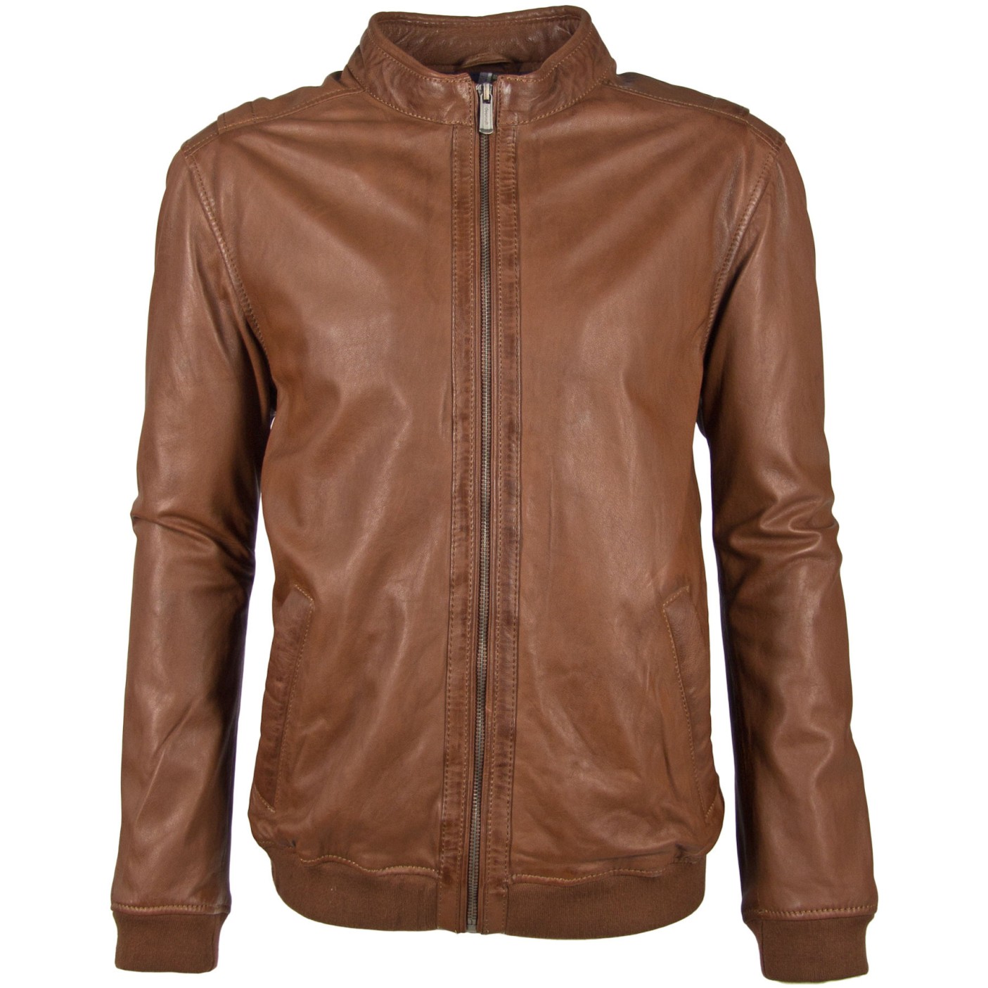 Męska kurtka skórzana Gipsy Cognac Brown S20 LGARYV – ODZIEŻ Męska kurtka skórzana Gipsy Cognac Brown S20 LGARYV – ODZIEŻ