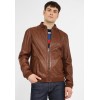 Męska kurtka skórzana Gipsy Cognac Brown S20 LGARYV – ODZIEŻ Męska kurtka skórzana Gipsy Cognac Brown S20 LGARYV – ODZIEŻ