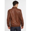 Męska kurtka skórzana Gipsy Cognac Brown S20 LGARYV – ODZIEŻ Męska kurtka skórzana Gipsy Cognac Brown S20 LGARYV – ODZIEŻ