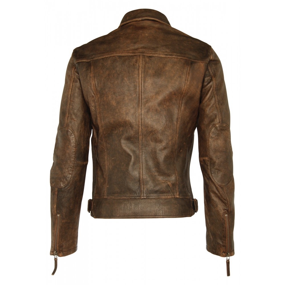 Męska kurtka skórzana Gipsy Vintage Brown Marvin Męska kurtka skórzana Gipsy Vintage Brown Marvin