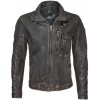 Męska oryginalna skórzana kurtka Gipsy Czarna Vintage Mason SF LARETV – BLACK FRIDAY