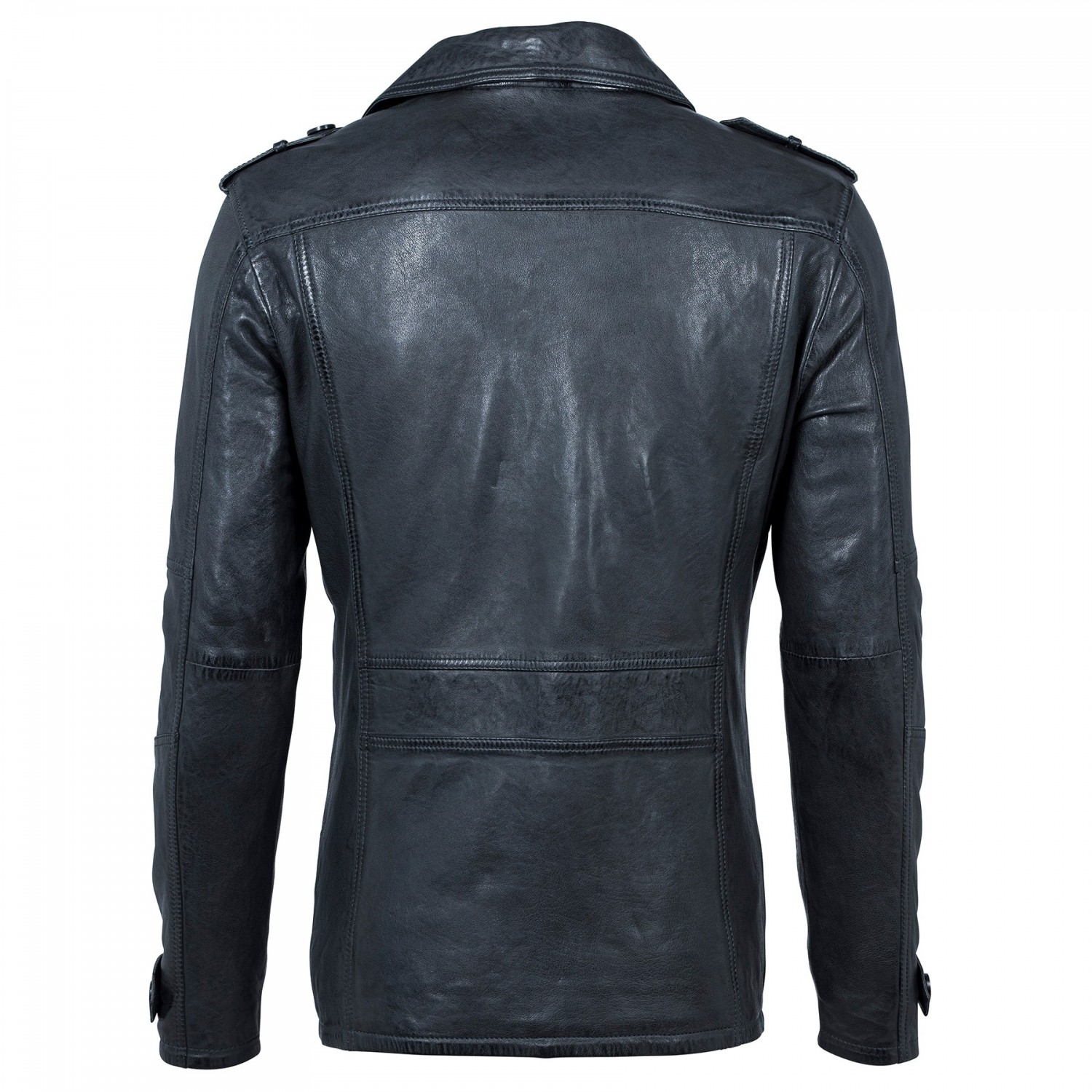 Męska kurtka skórzana Gipsy Grafitowa, mała LATRIV W – BLACK FRIDAY Męska kurtka skórzana Gipsy Grafitowa, mała LATRIV W – BLACK FRIDAY