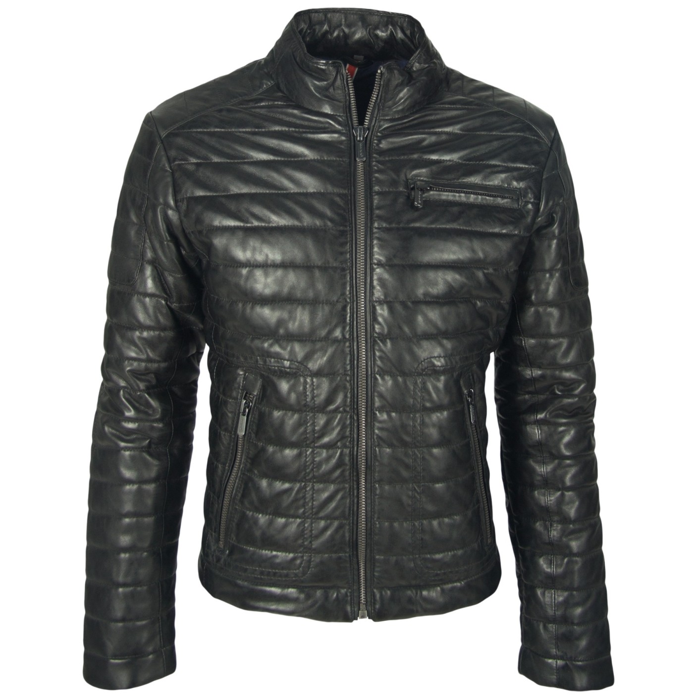 Męska kurtka skórzana Gipsy Black Ocean LNBV W – ODZIEŻ Męska kurtka skórzana Gipsy Black Ocean LNBV W – ODZIEŻ
