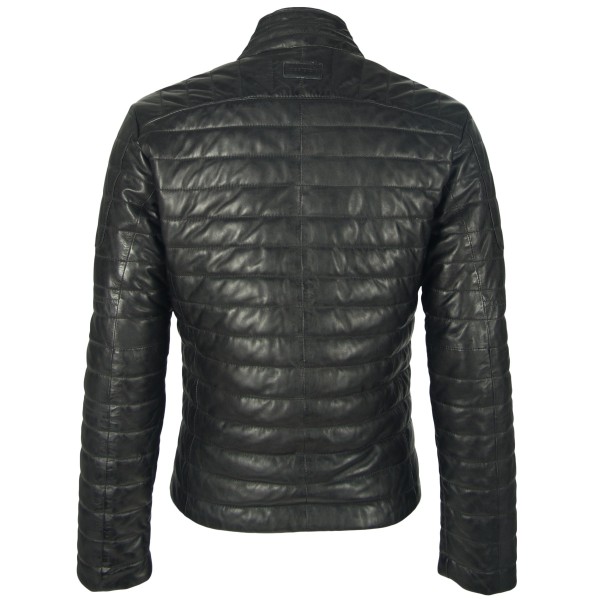 Męska kurtka skórzana Gipsy Black Ocean LNBV W – ODZIEŻ — fotografia 2