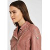 Damska kurtka skórzana Gipsy Dusty Pink PGG LABAGV – ODZIEŻ